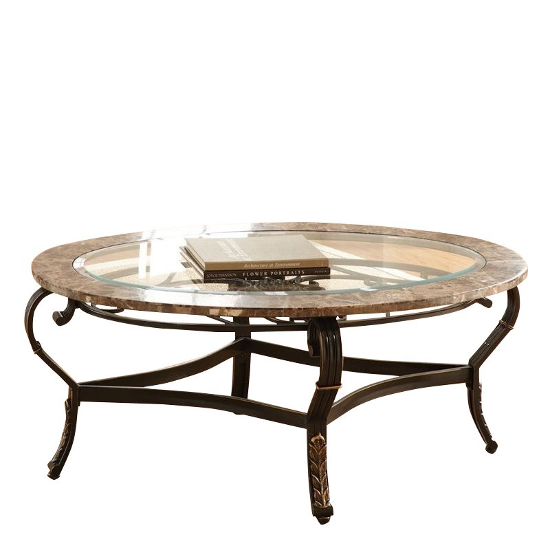 Steve Silver Company Gallinari Brown Marble Coffee Table Gn300c Steve Silver Company Gallinari Brown Marble Coffee Table