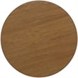 Adele Round Counter Height Dining Table in Birch with Brown Finish