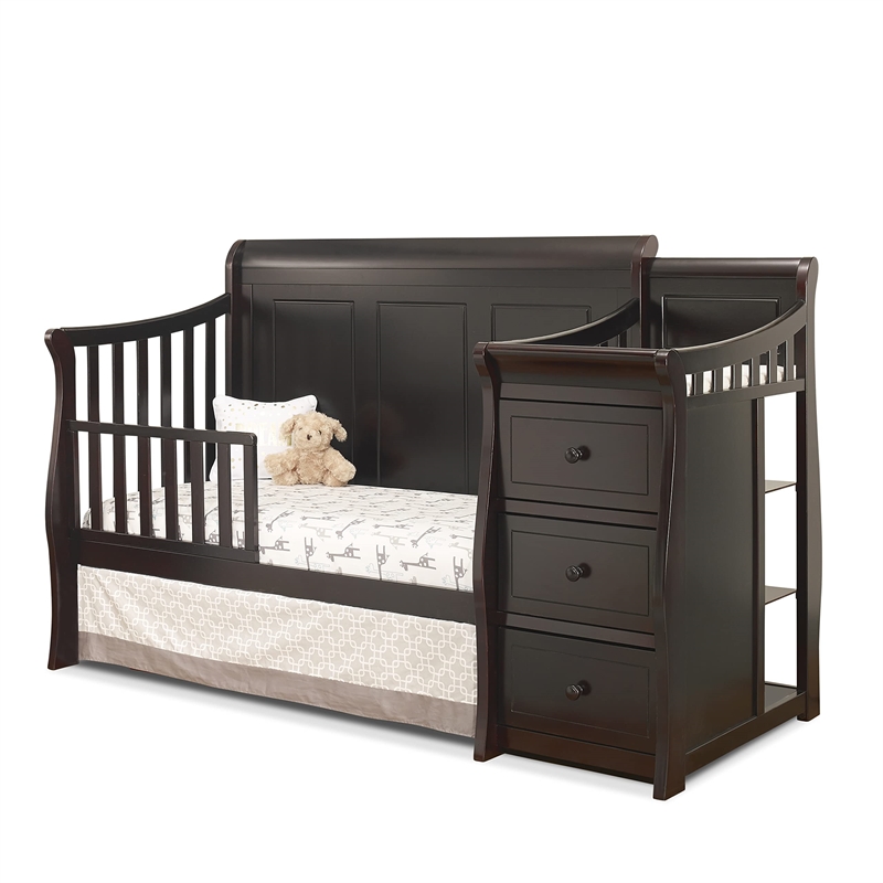 Sorelle 148 Toddler Rail in Espresso