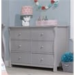 Sorelle Princeton Elite Double Dresser in Weathered Gray