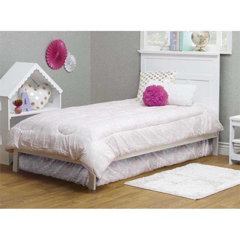 Sorelle Twin Bed in White