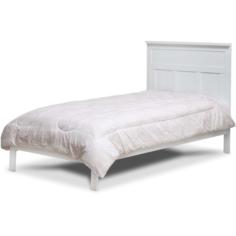 Sorelle Twin Bed in White