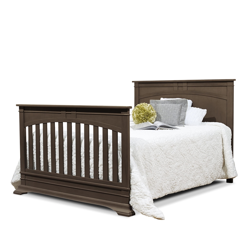 Sorelle 215 Full Size Rail in Chocolate