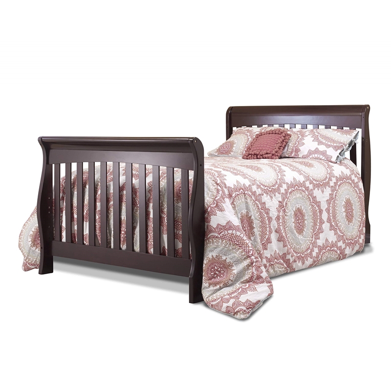 Sorelle 215 Full Size Rail in Espresso