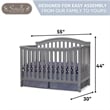 Sorelle Berkley Crib in Gray