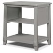 Sorelle Berkley Nightstand in Weathered Gray