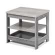 Sorelle Sierra Nightstand in Panel Gray