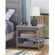 Sorelle Sierra Nightstand in Panel Gray