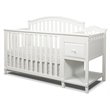 Sorelle Brittany Crib and Changer in White
