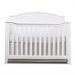 Sorelle Berkley Round Top Panel Crib in White
