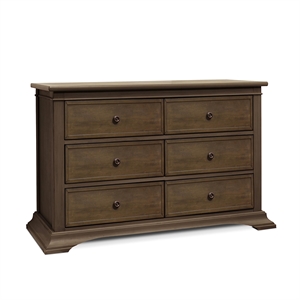 Sorelle Emerson Double Dresser in Chocolate