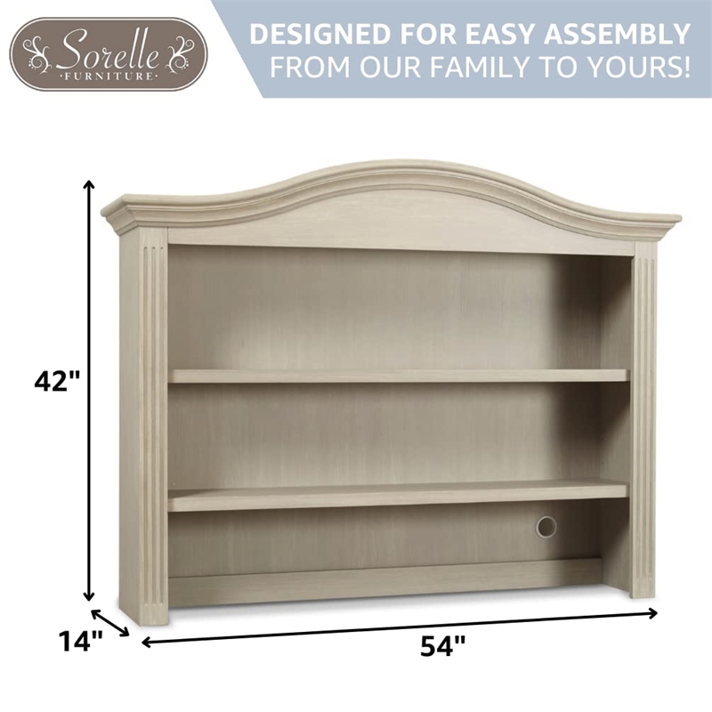 Sorelle Providence Hutch in Chocolate