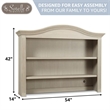 Sorelle Providence Hutch in Chocolate