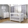 Sorelle Soho Acrylic Crib in White