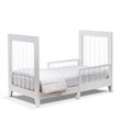 Sorelle Soho Acrylic Crib in White