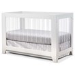 Sorelle Soho Acrylic Crib in White