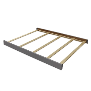 Sorelle 233 Wooden Full Size Conversion Bed Rail in Weathered Gray