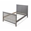 Sorelle Furniture Westley Wood Crib for Nursery in Grigio Gray