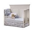 Sorelle Furniture Portofino Wood Crib for Nursery in Brushed Ivory