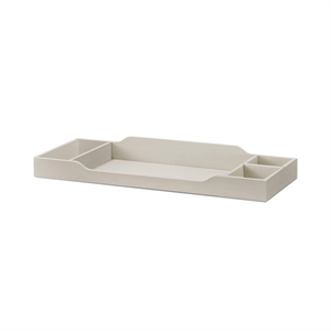 Sorelle Furniture Wood Topper for Double Dresser in Brushed Ivory