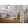 Sorelle Furniture Wood Topper for Double Dresser in Brushed Ivory