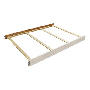 Sorelle Furniture Wood Full Size Crib Conversion Rail in Brushed Ivory