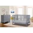 Sorelle Furniture Happy 3-in-1 Convertible Crib in Gray