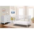 Sorelle Furniture Happy 3-in-1 Convertible Crib in White