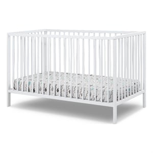 Sorelle Furniture Happy 3-in-1 Convertible Crib in White