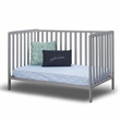 Sorelle Furniture Adrian 3-in-1 Convertible Crib in Gray