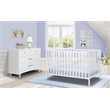 Sorelle Furniture Adrian 3-in-1 Convertible Crib in White