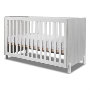 Sorelle Furniture Pannello 3-in-1 Crib in Grigio and White