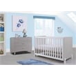 Sorelle Furniture Pannello 3-in-1 Crib in Grigio and White