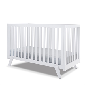 Sorelle Furniture Luce 2-in-1 Convertible Crib in White