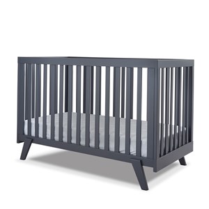 Sorelle Furniture Luce 2-in-1 Convertible Crib in Midnight