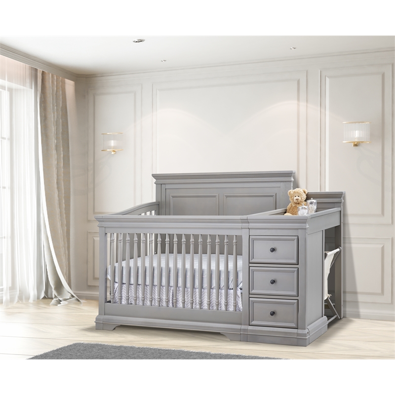 Weathered wood outlet crib