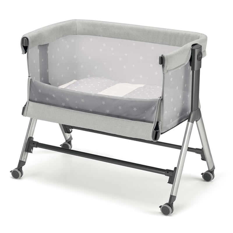 Sorelle Culla Adjustment Height Modern Stainless Steel Sempreconte in Gray