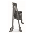 Sorelle Seggiolone Adjustable Footrest Stainless Steel Pappananna in Gray
