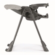 Sorelle Seggiolone Adjustable Footrest Stainless Steel Pappananna in Gray