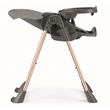 Sorelle Seggiolone Adjustable Footrest Stainless Steel Pappananna in Rose Gold