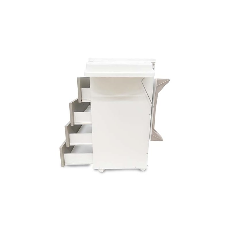 Sorelle Cassettiera Asia 4-Drawer Modern Wood Baby Bath in Multi-Color