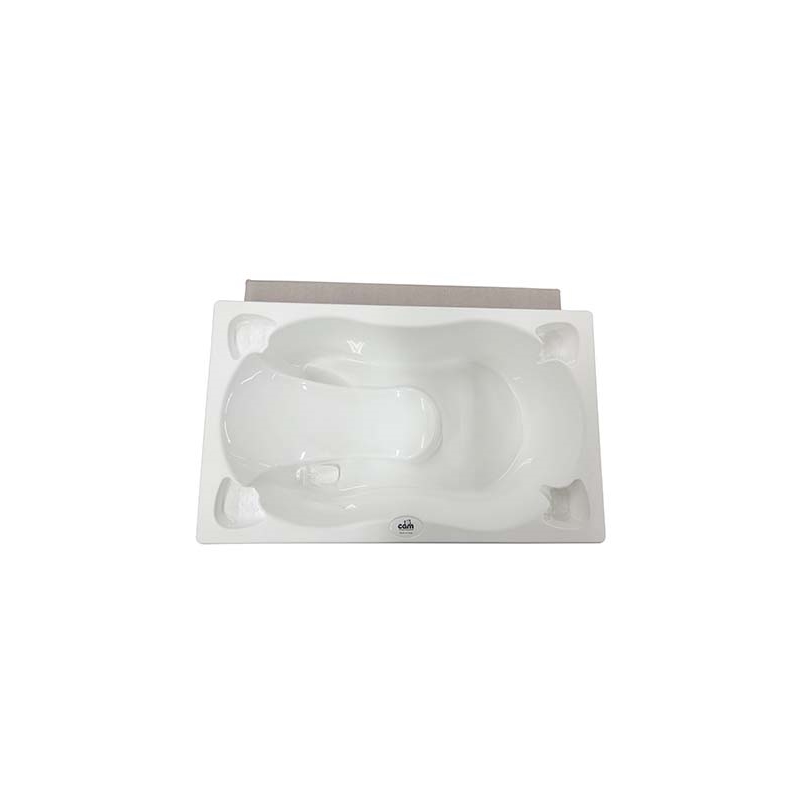 Sorelle Cassettiera Asia 4-Drawer Modern Wood Baby Bath in Multi-Color