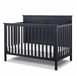 Sorelle Ashley 4-in-1 Convertible Crib in Midnight