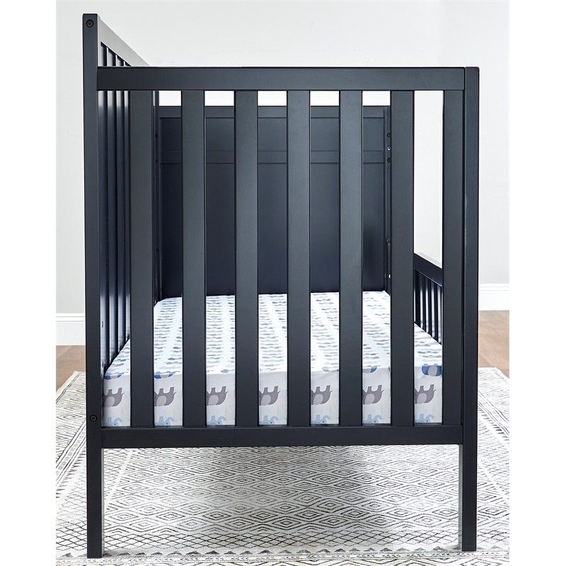 Sorelle Furniture Essex Crib & Changer in Midnight