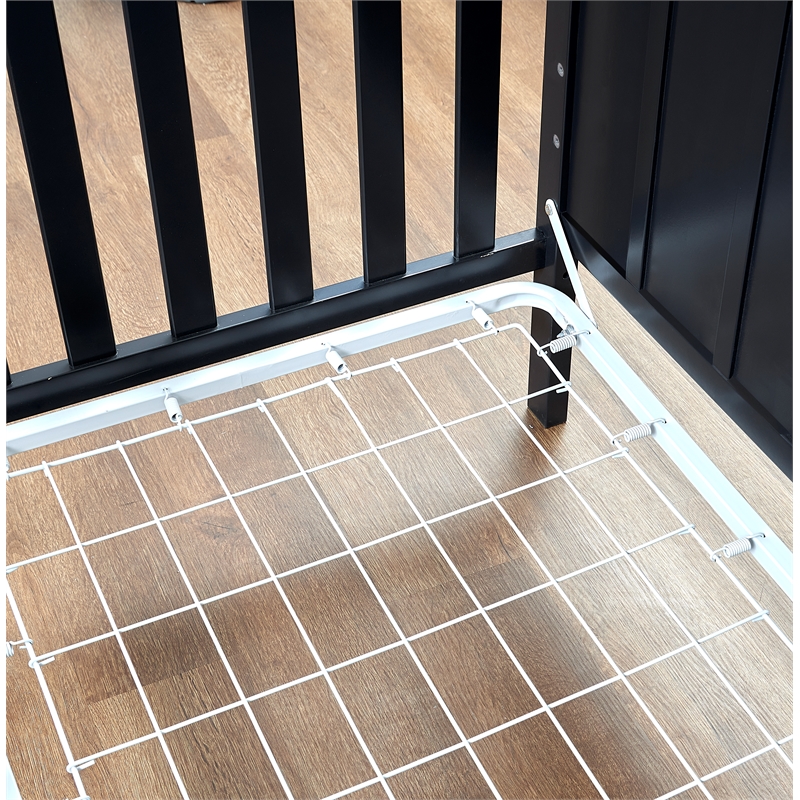 Sorelle Furniture Essex Crib & Changer in Midnight