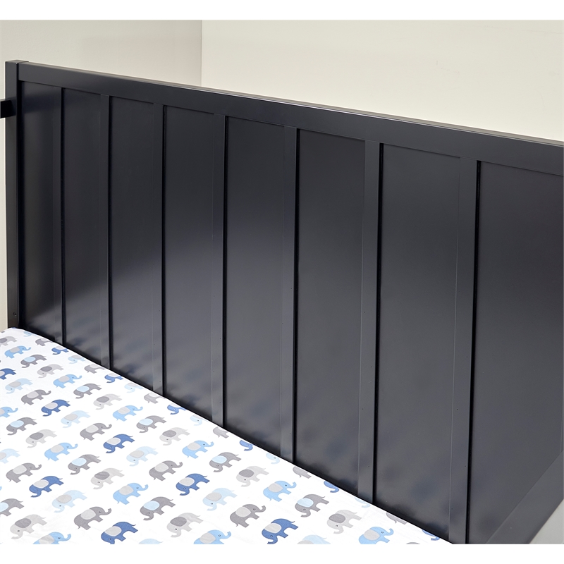 Sorelle Furniture Essex Crib & Changer in Midnight