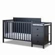 Sorelle Furniture Essex Crib & Changer in Midnight
