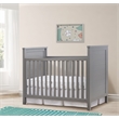 Sorelle Farmhouse Classic Crib in Weathered Gray