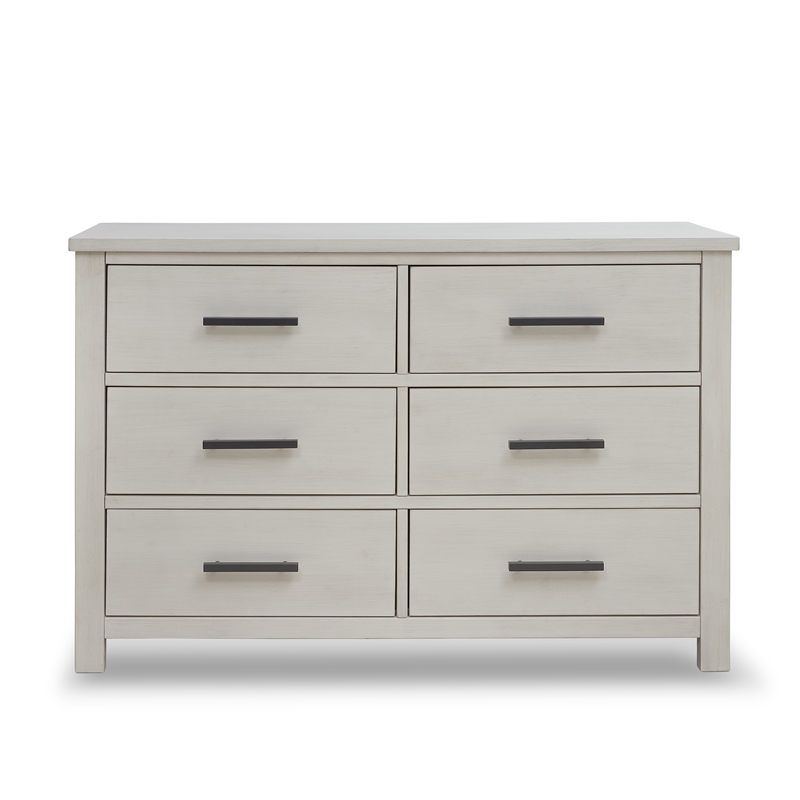 Sorelle Furniture Westley Double Dresser in Brushed Ivory