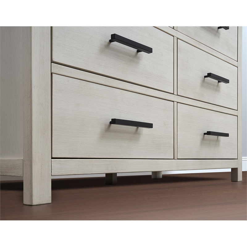 Sorelle Furniture Westley Double Dresser in Brushed Ivory